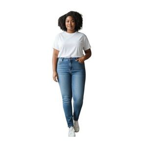 OLD NAVY SUPER SKINNY JEANS SZ.14 EUC